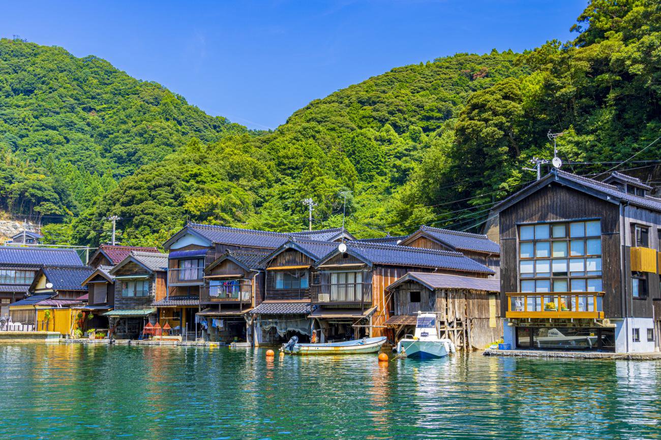 Ine fishing village on the Tango Peninsula