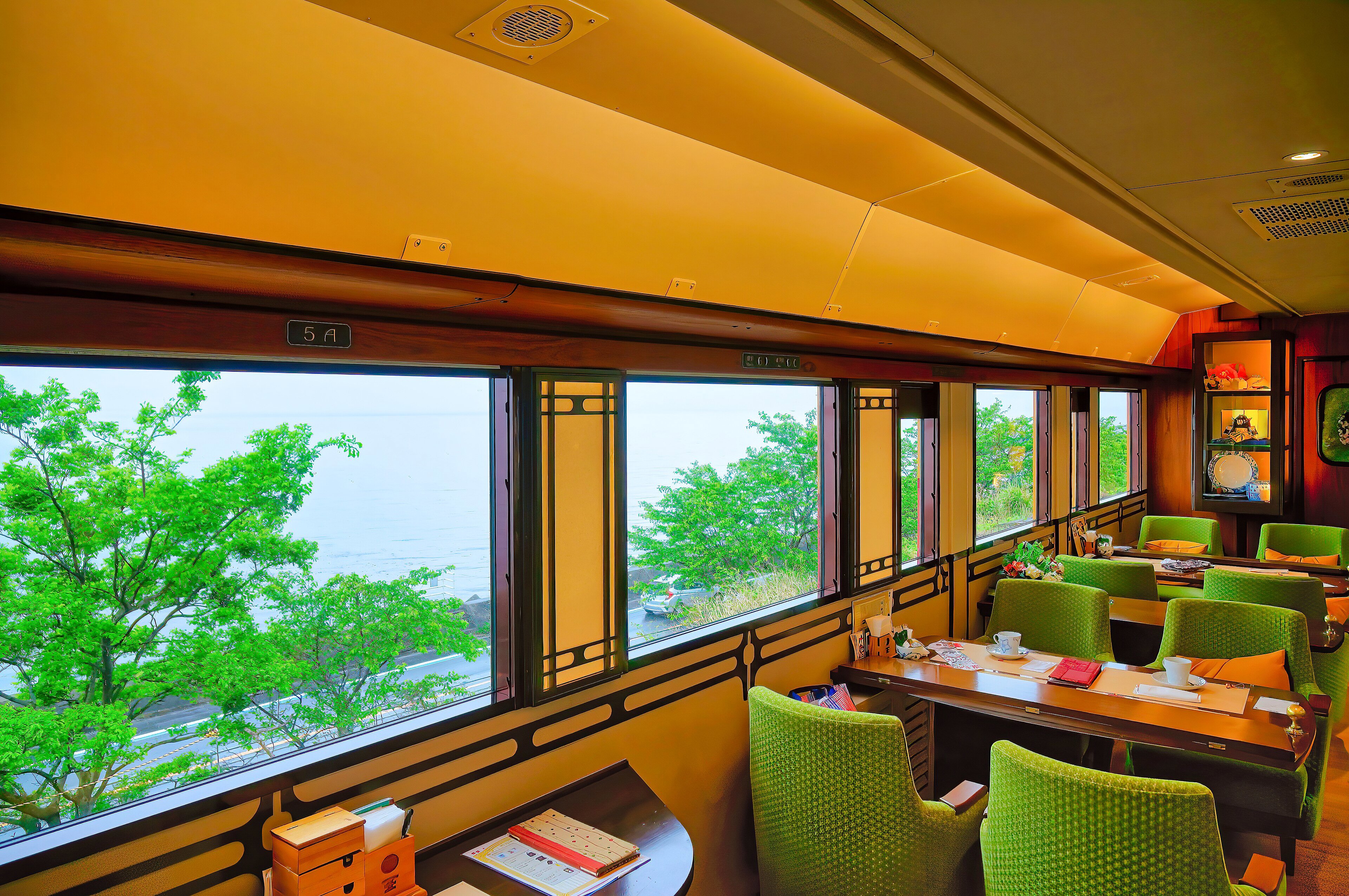 Retro-chic and Shikoku's gorgeous coastline aboard the Iyonada Monogatari
